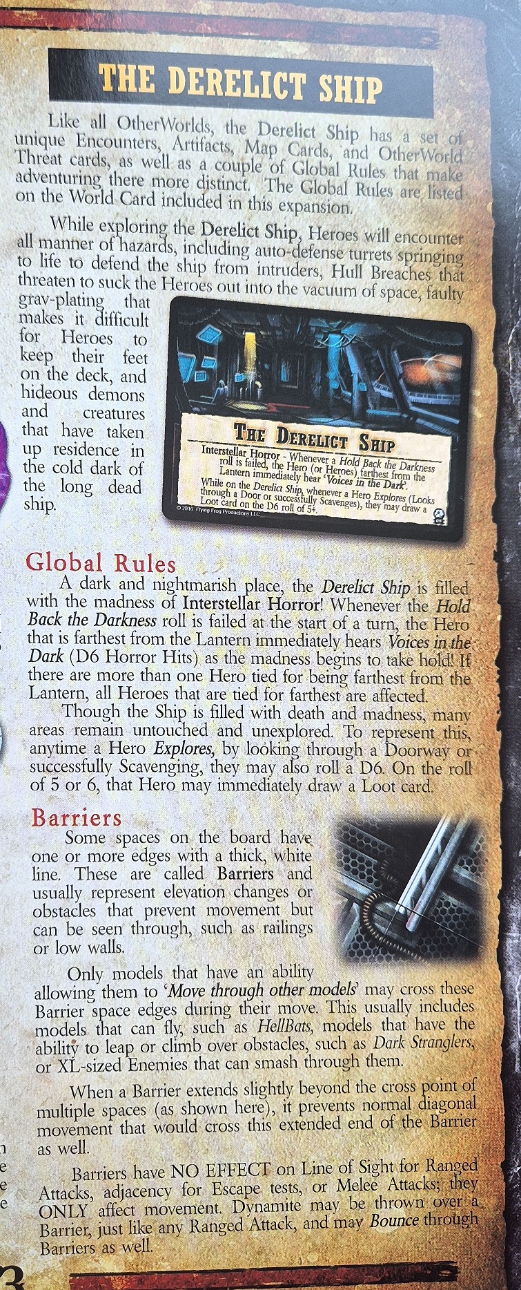 Derelict Ship Rules 1